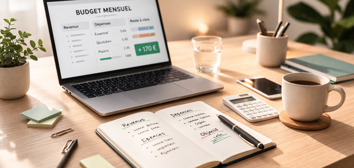 Tableau budget mensuel – Clarté et sérénité financière